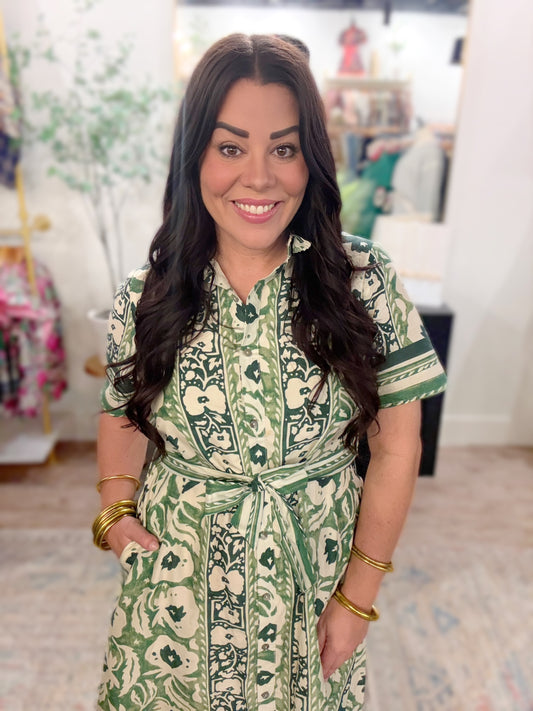 Verdant Bloom Dress