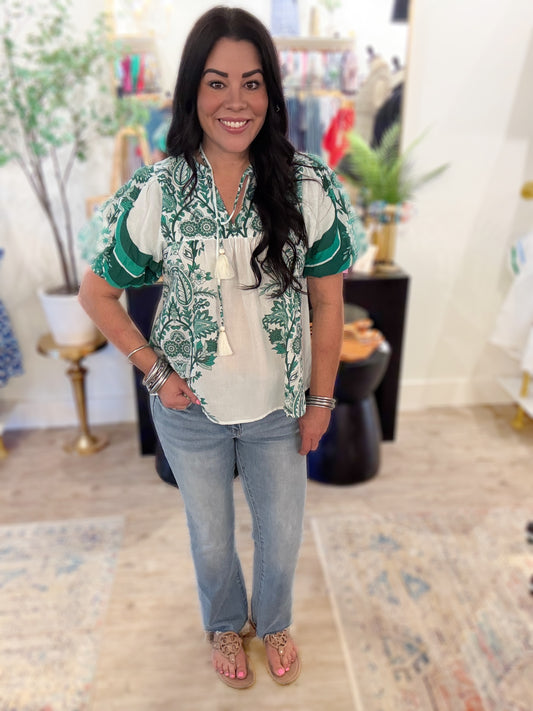 Midnight Garden Top By THML