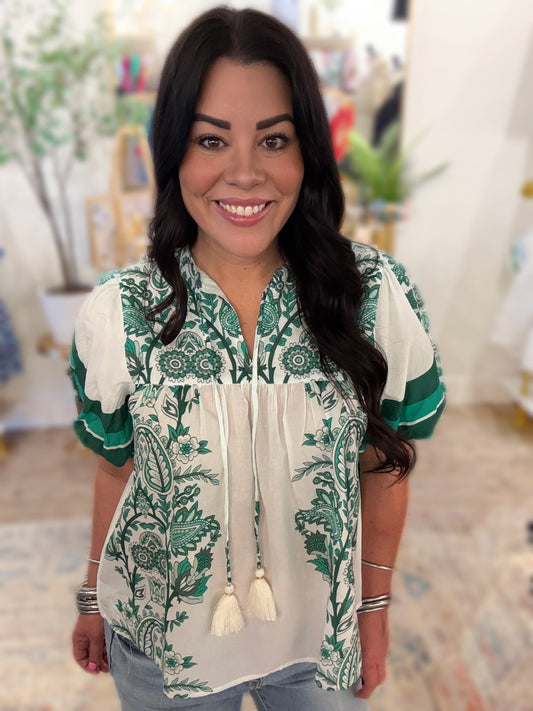 Midnight Garden Top By THML