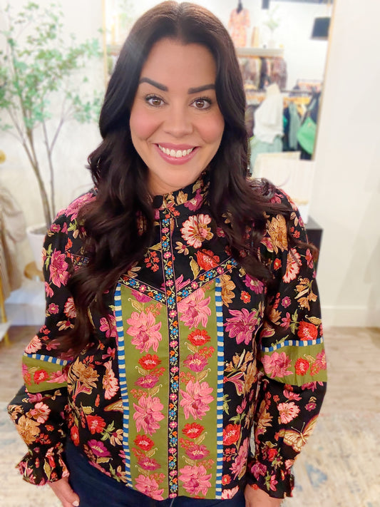 Wild Blooms Blouse