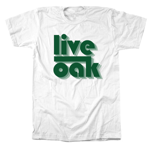 Live Oak Vintage Tee Youth Sizing