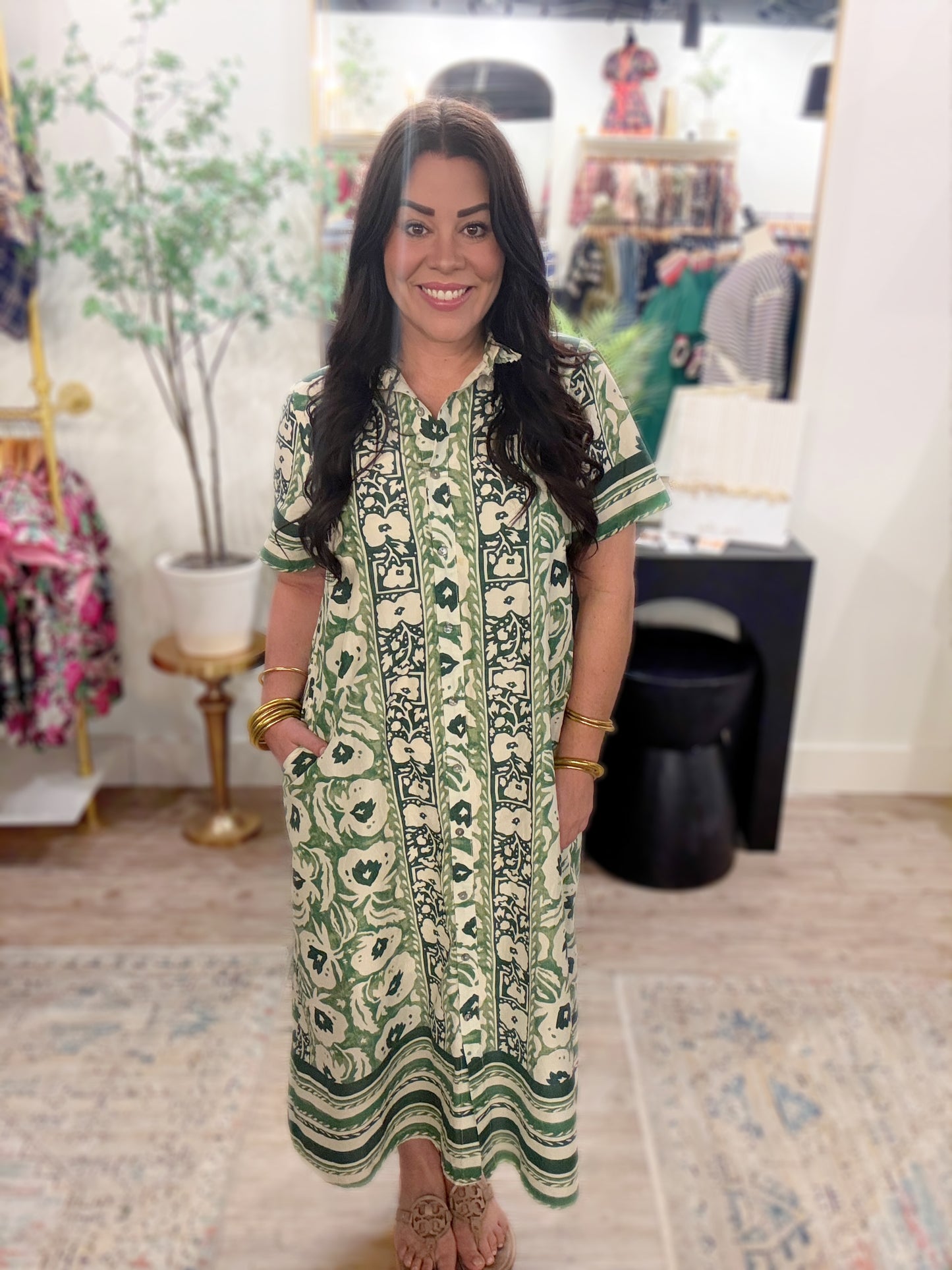 Verdant Bloom Dress