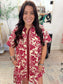 Crimson Bloom Dress