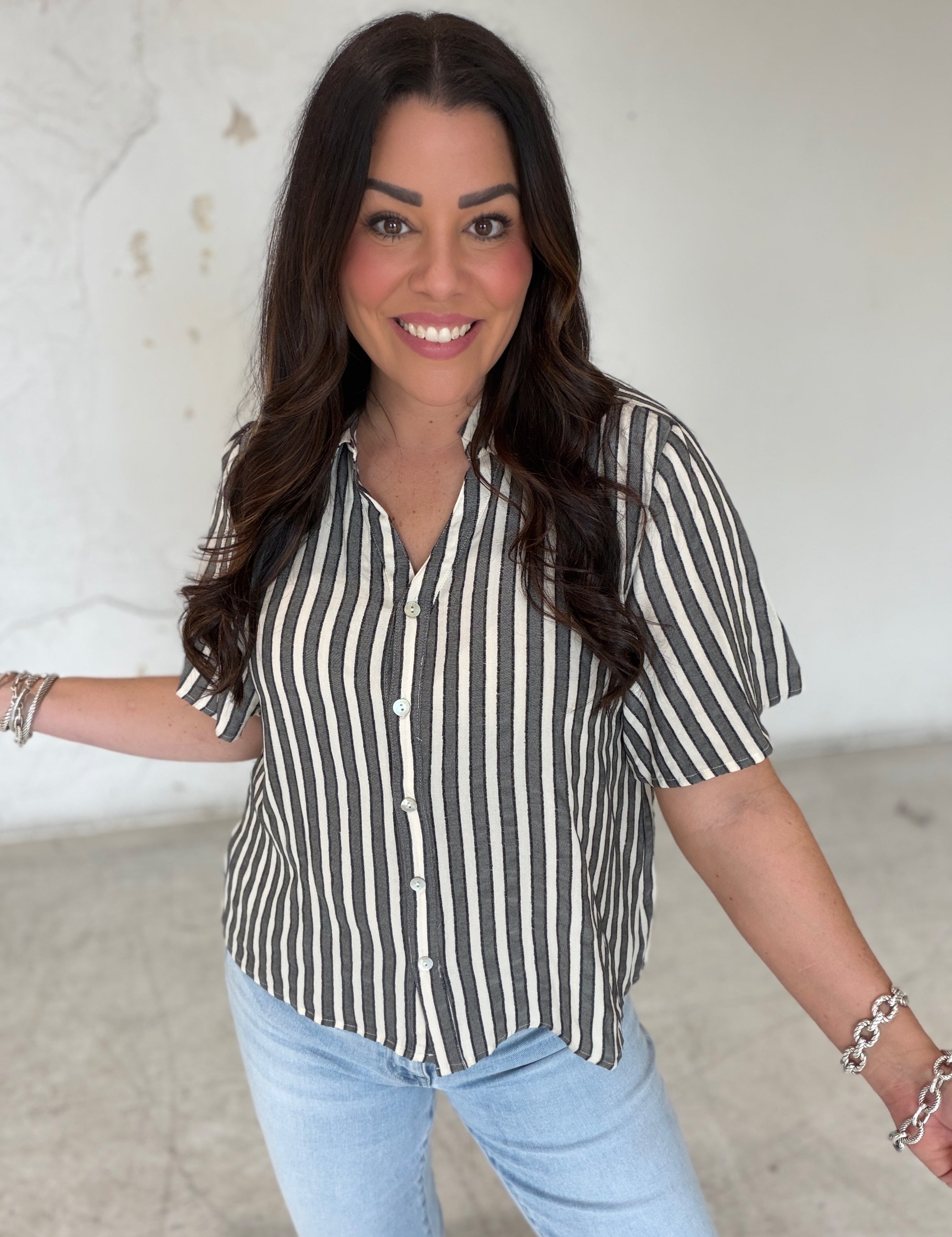 The On Repeat Striped Top