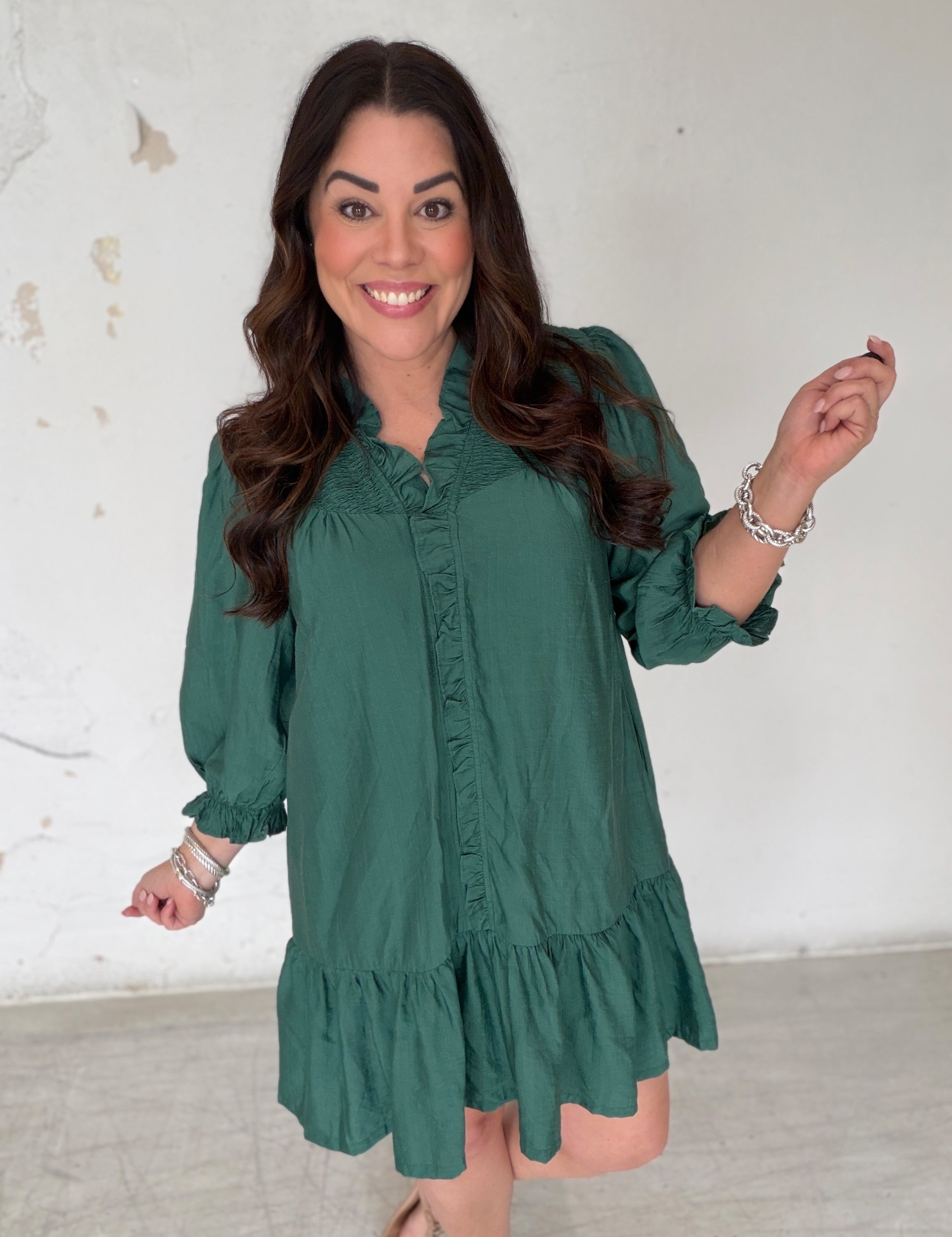 Evergreen Charm Dress