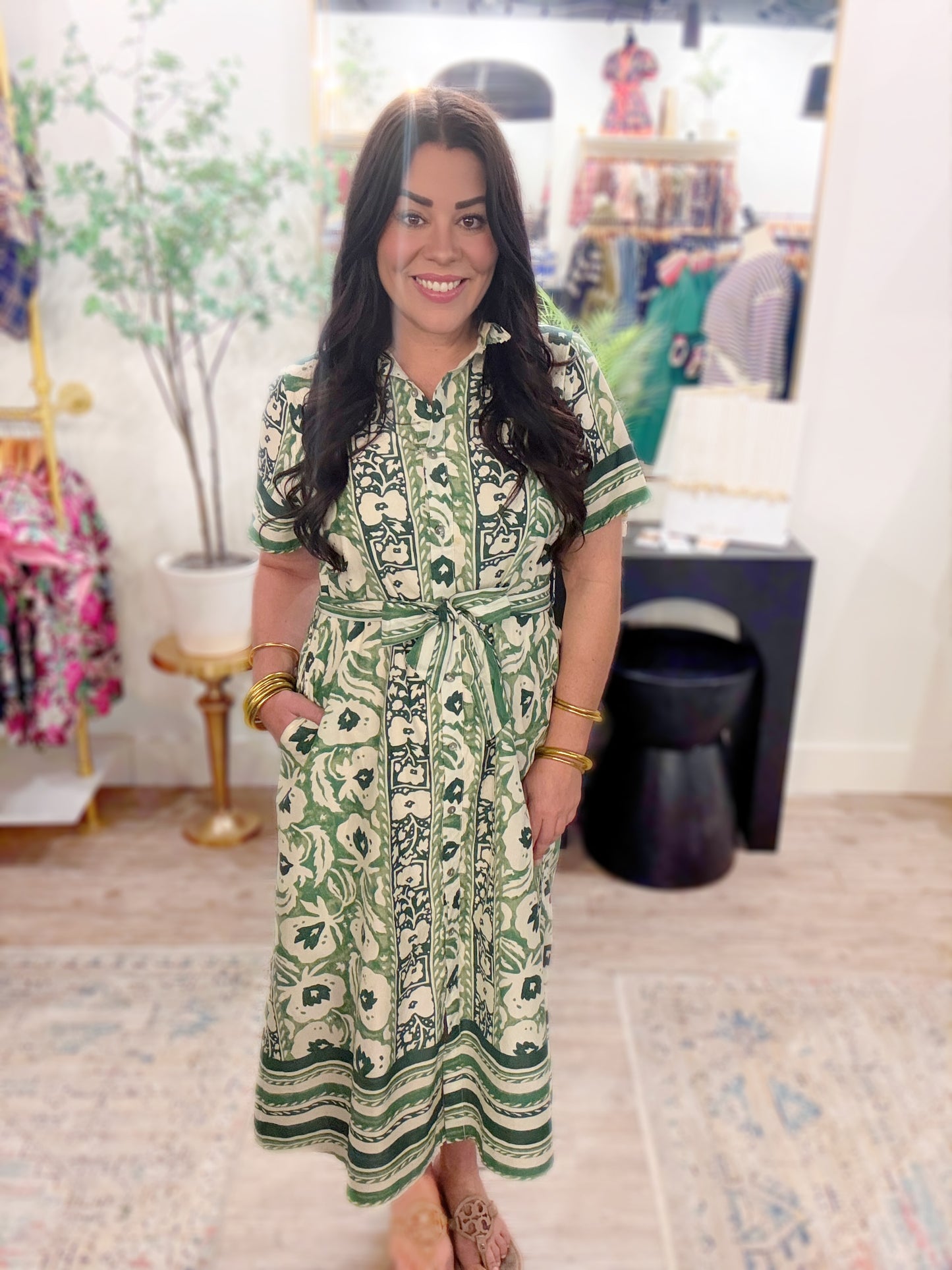 Verdant Bloom Dress