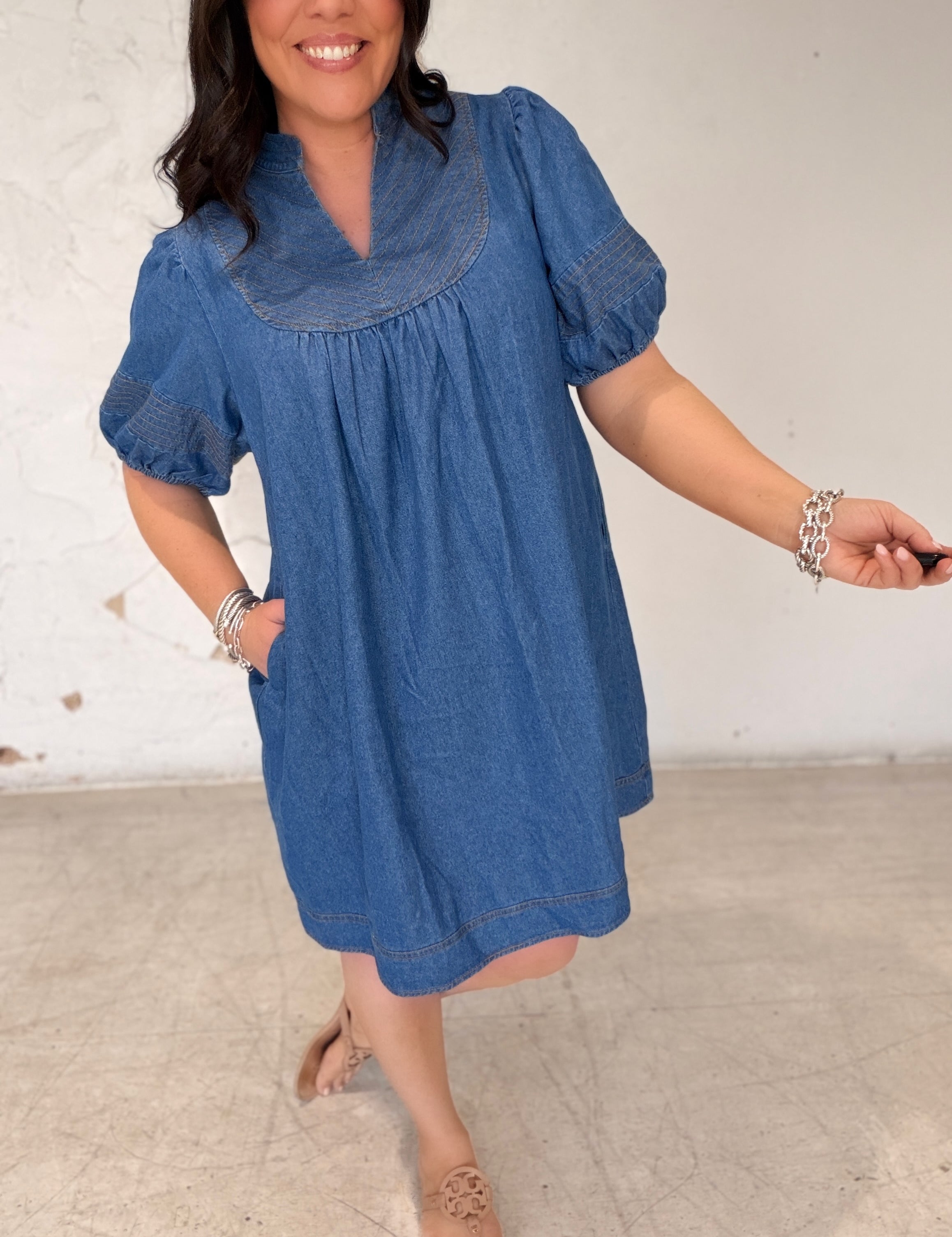 Everyday Grace Denim Dress