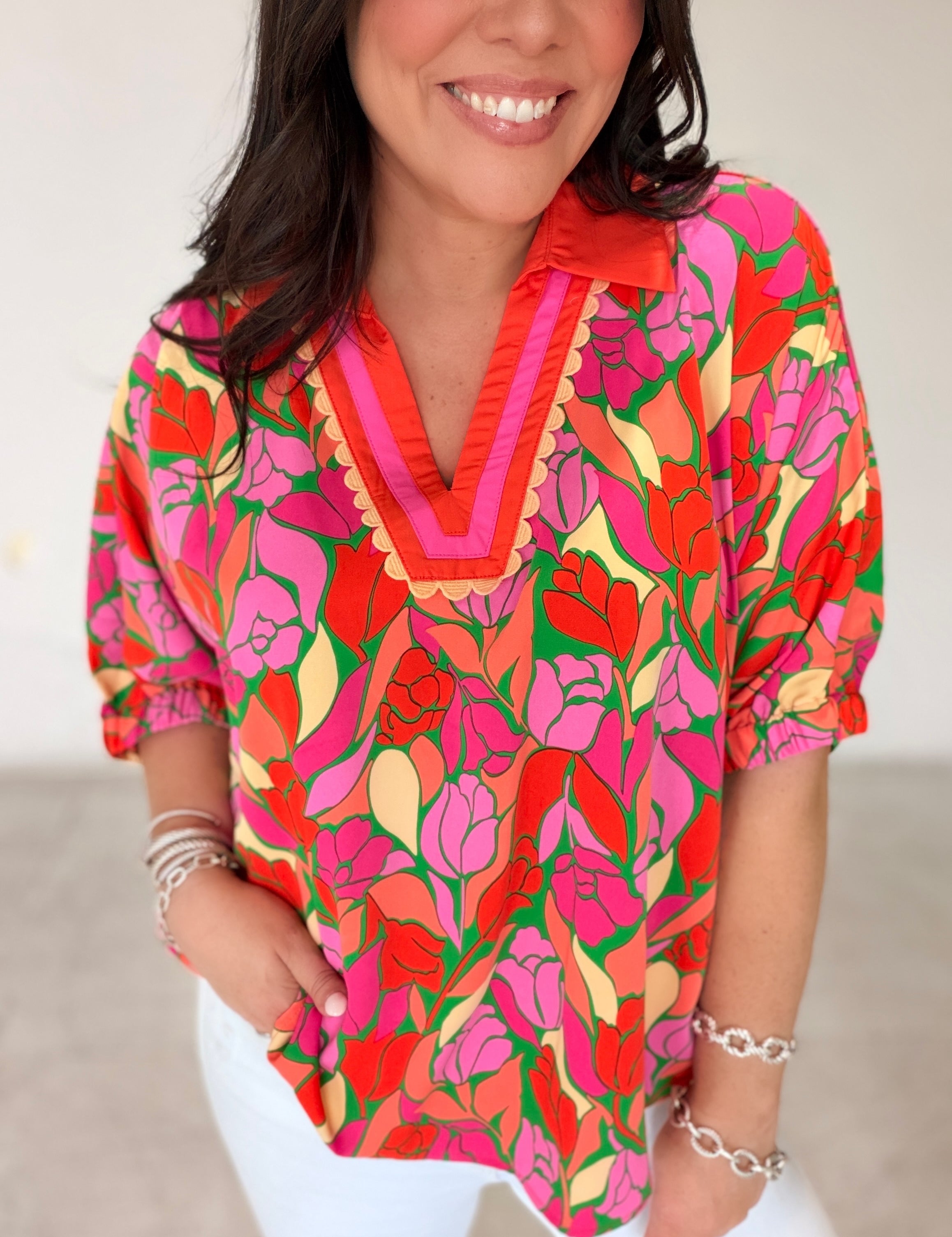 Paradise Bloom Top