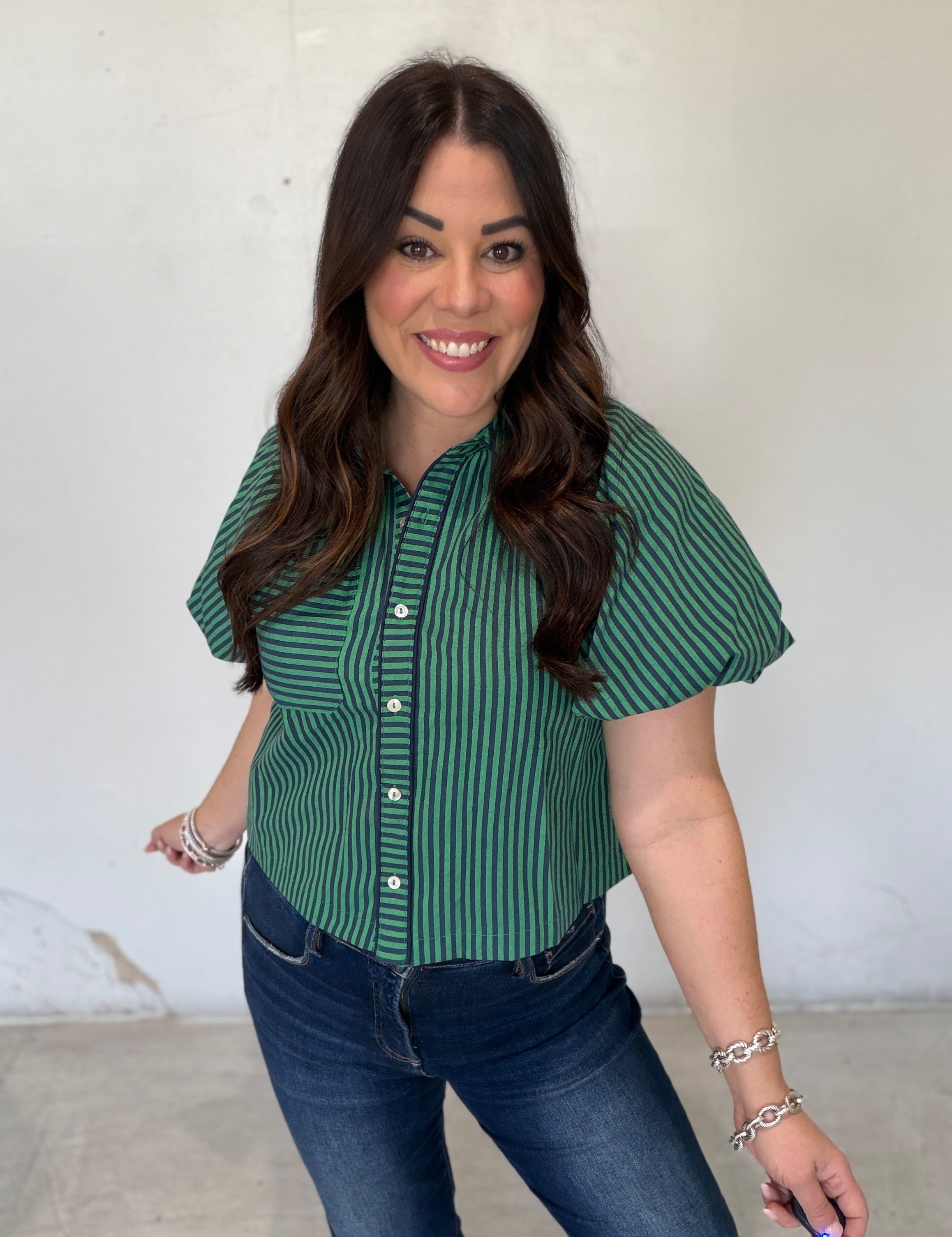 In Good Company Striped Top