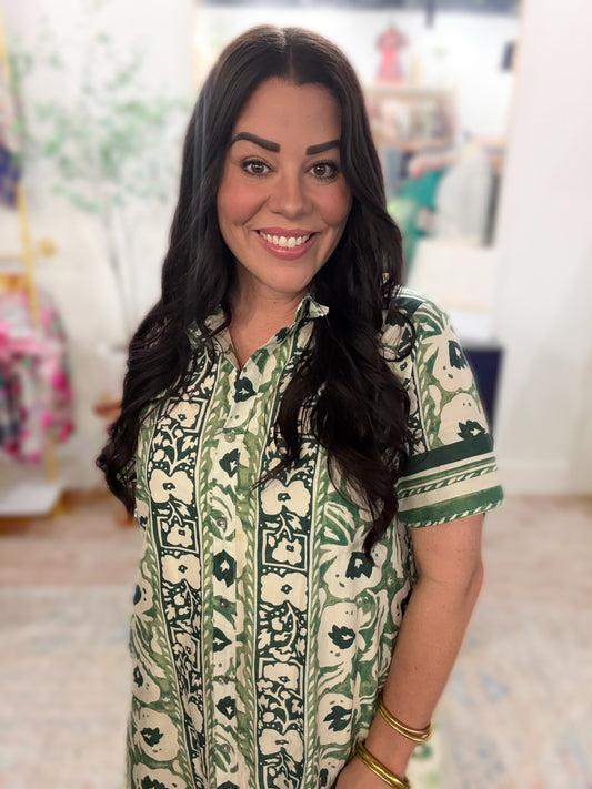 Verdant Bloom Dress