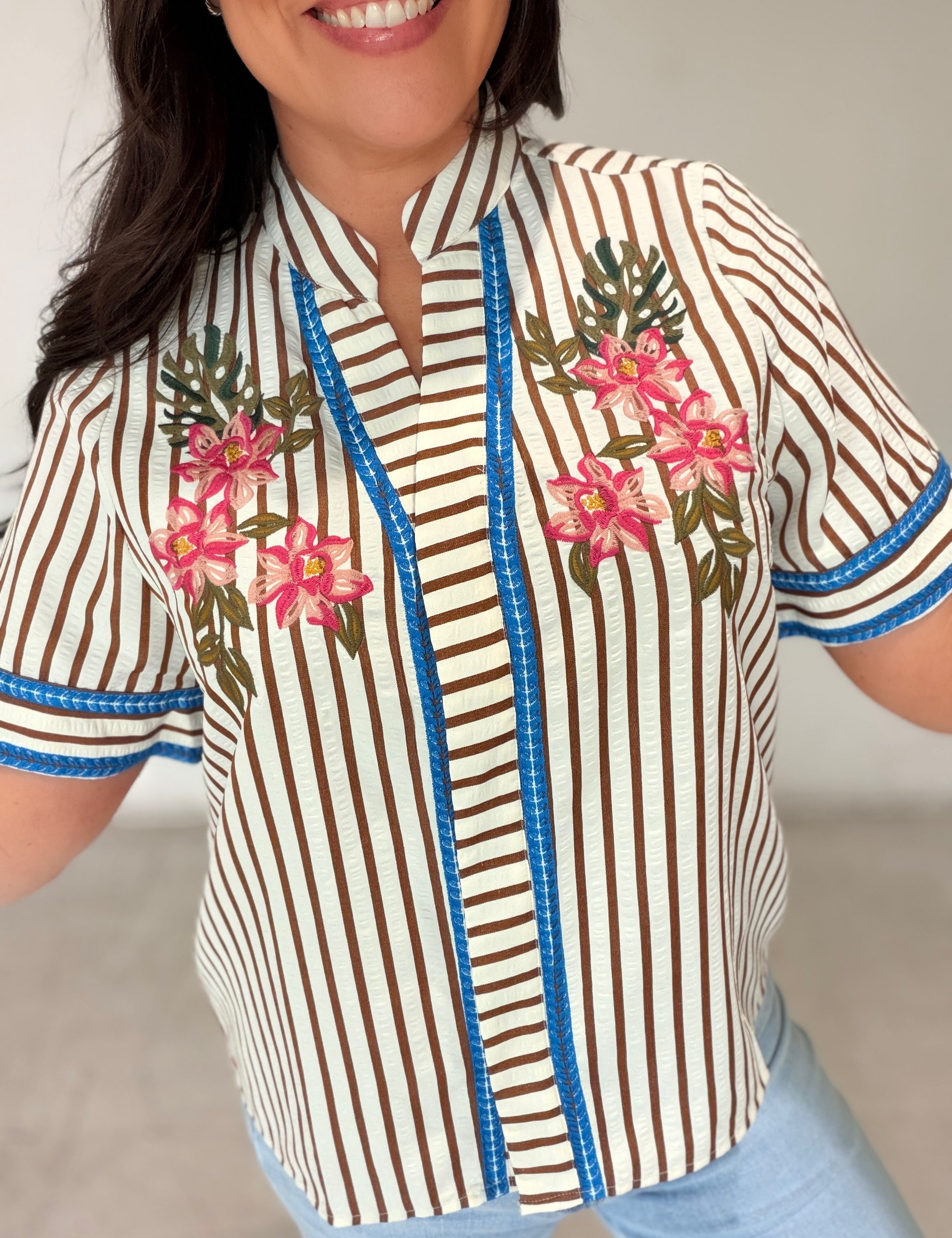 Sedona Blossom Top by THML