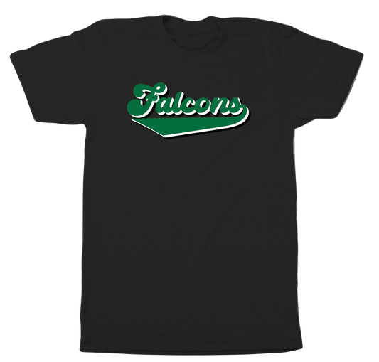 Falcon Varsity Script Tee