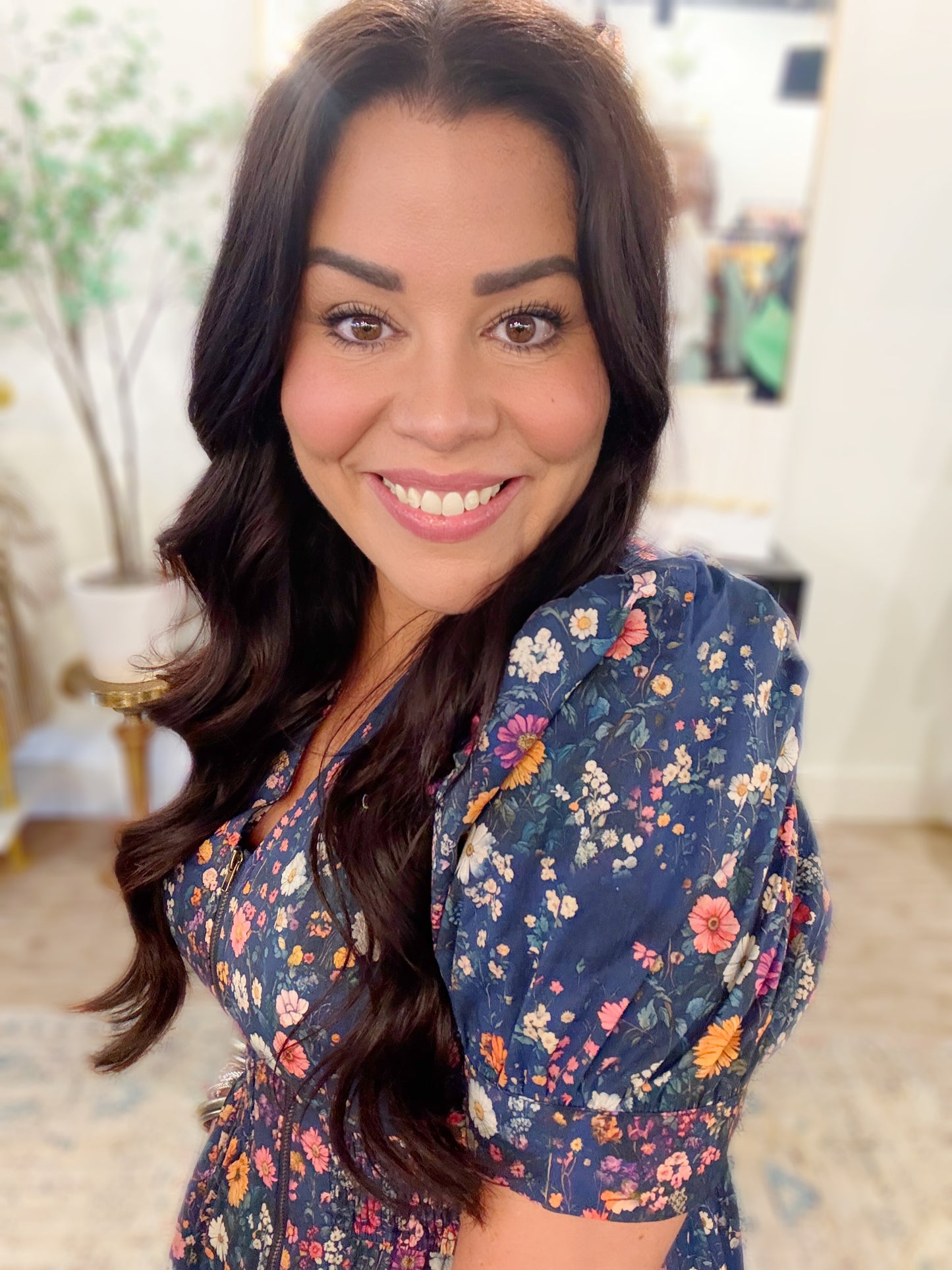 Midnight Meadow Dress