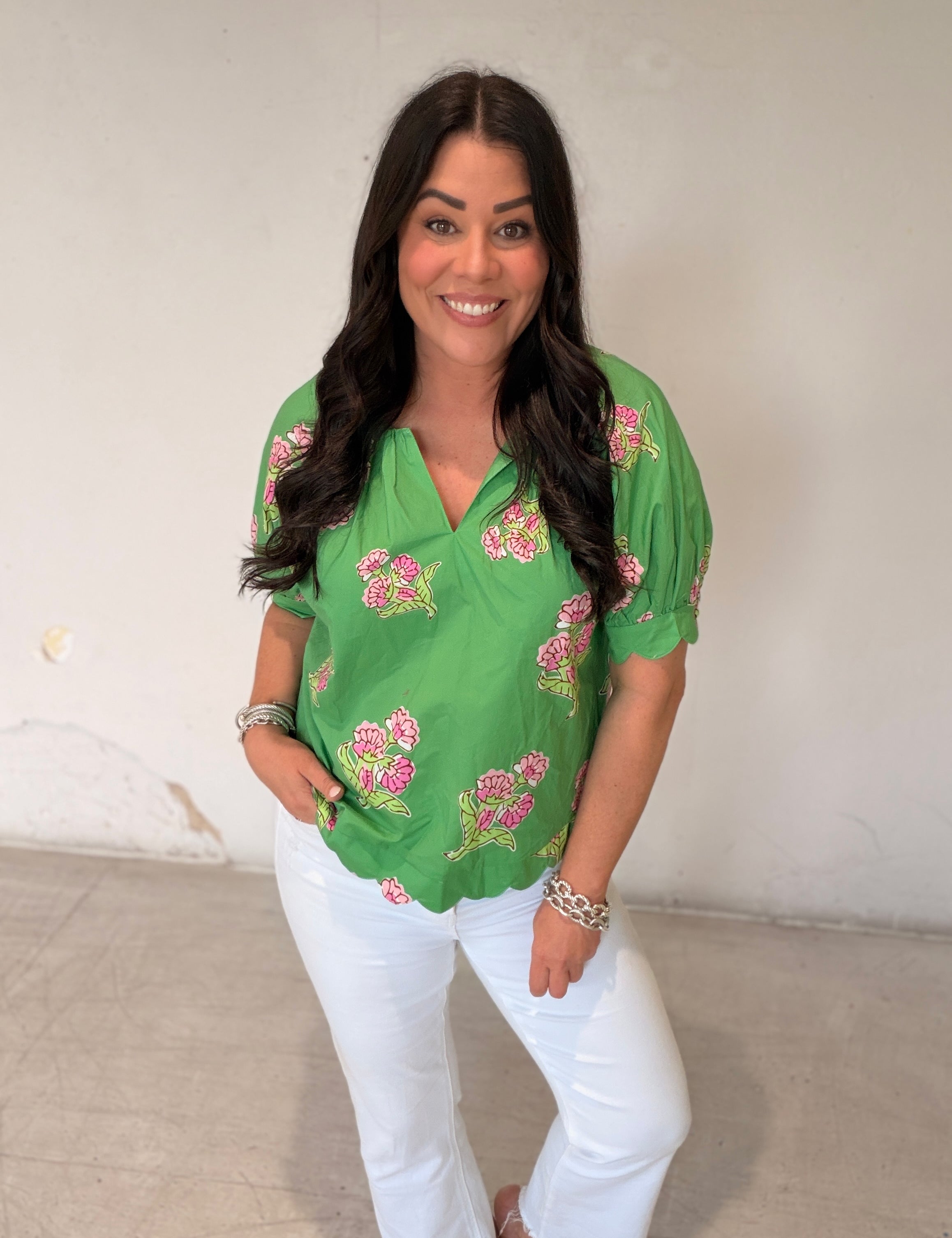 Fresh Picked Floral Top