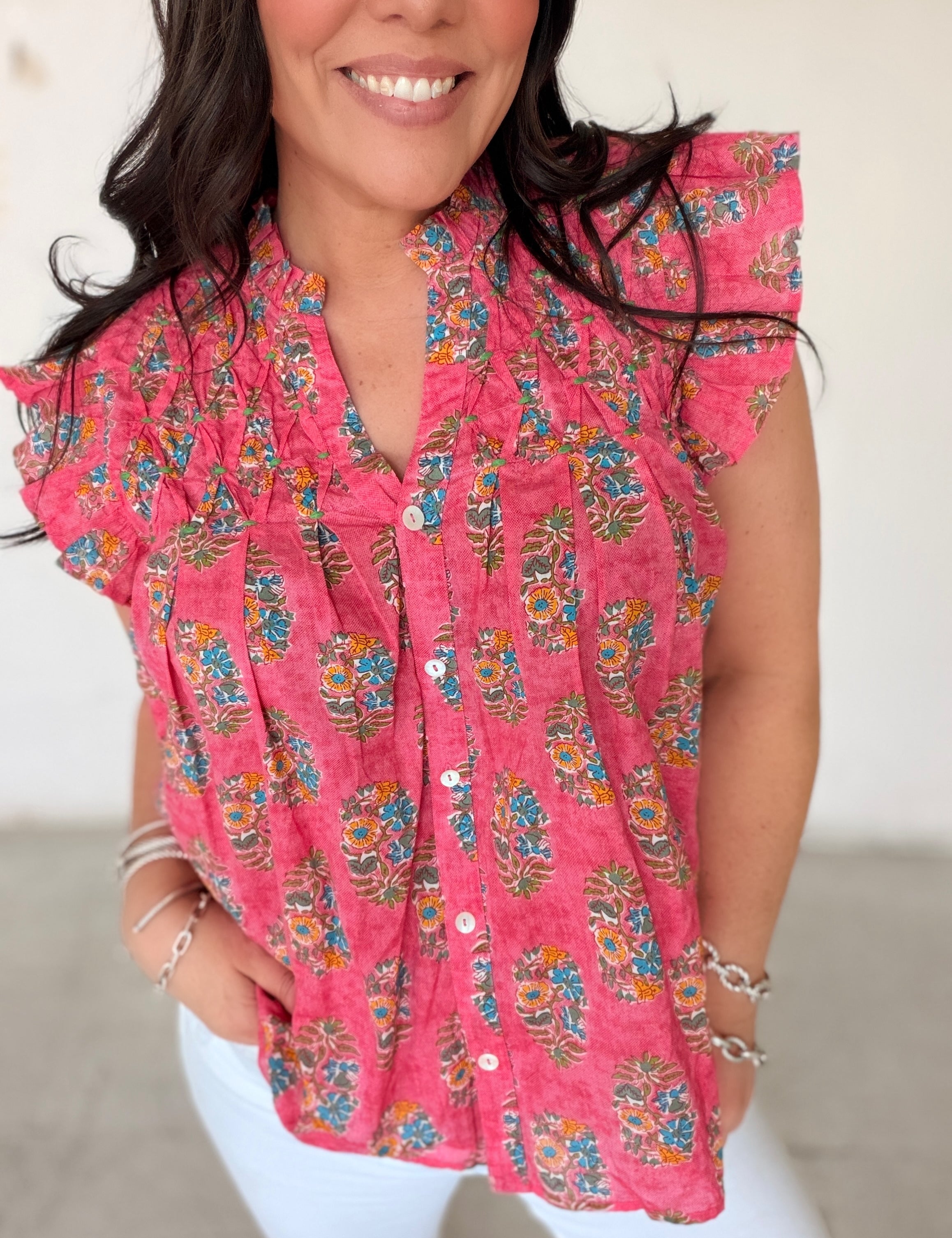 Pink Petals Top by THML