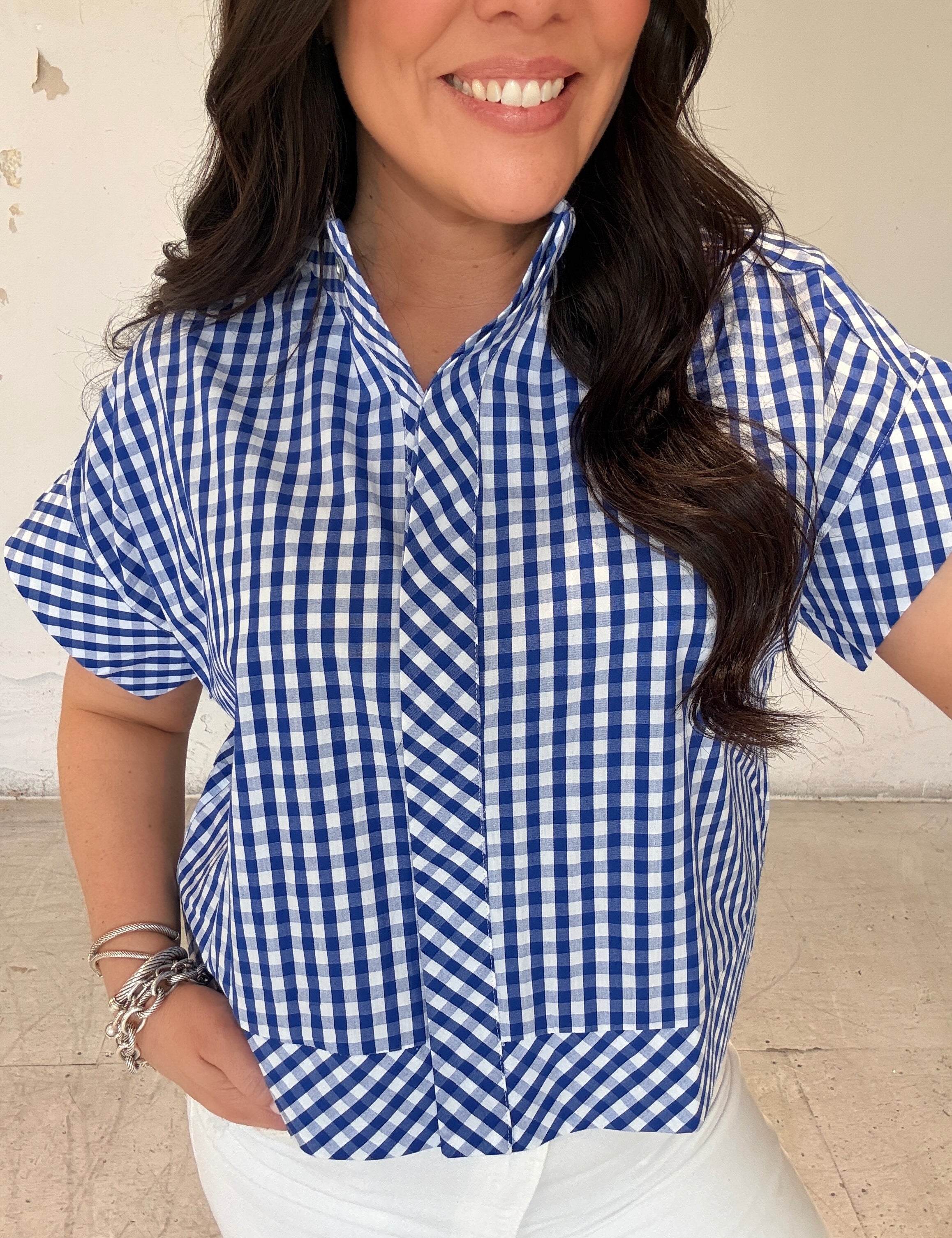 Sweet Home Gingham Top
