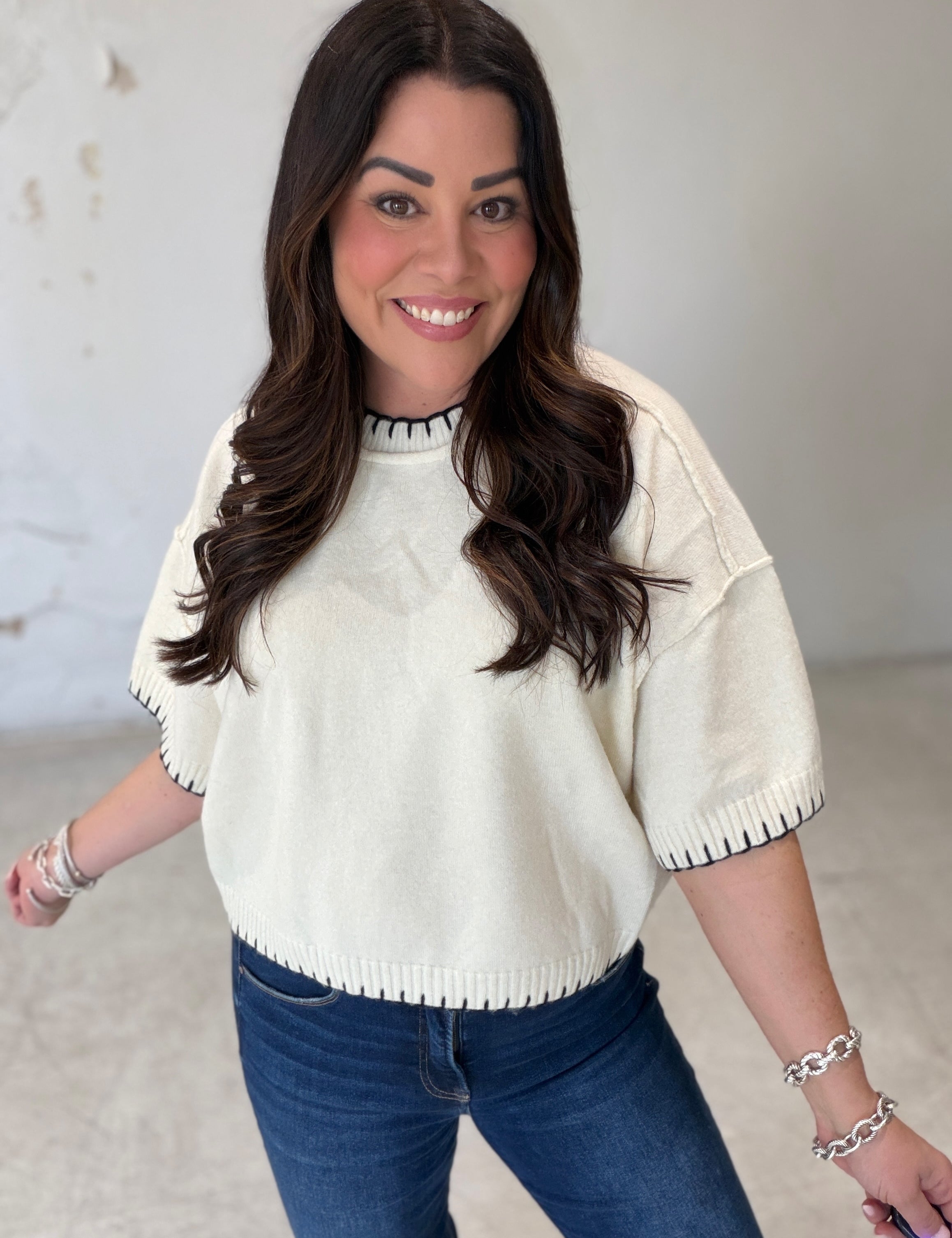 Stitched To Perfection Sweater