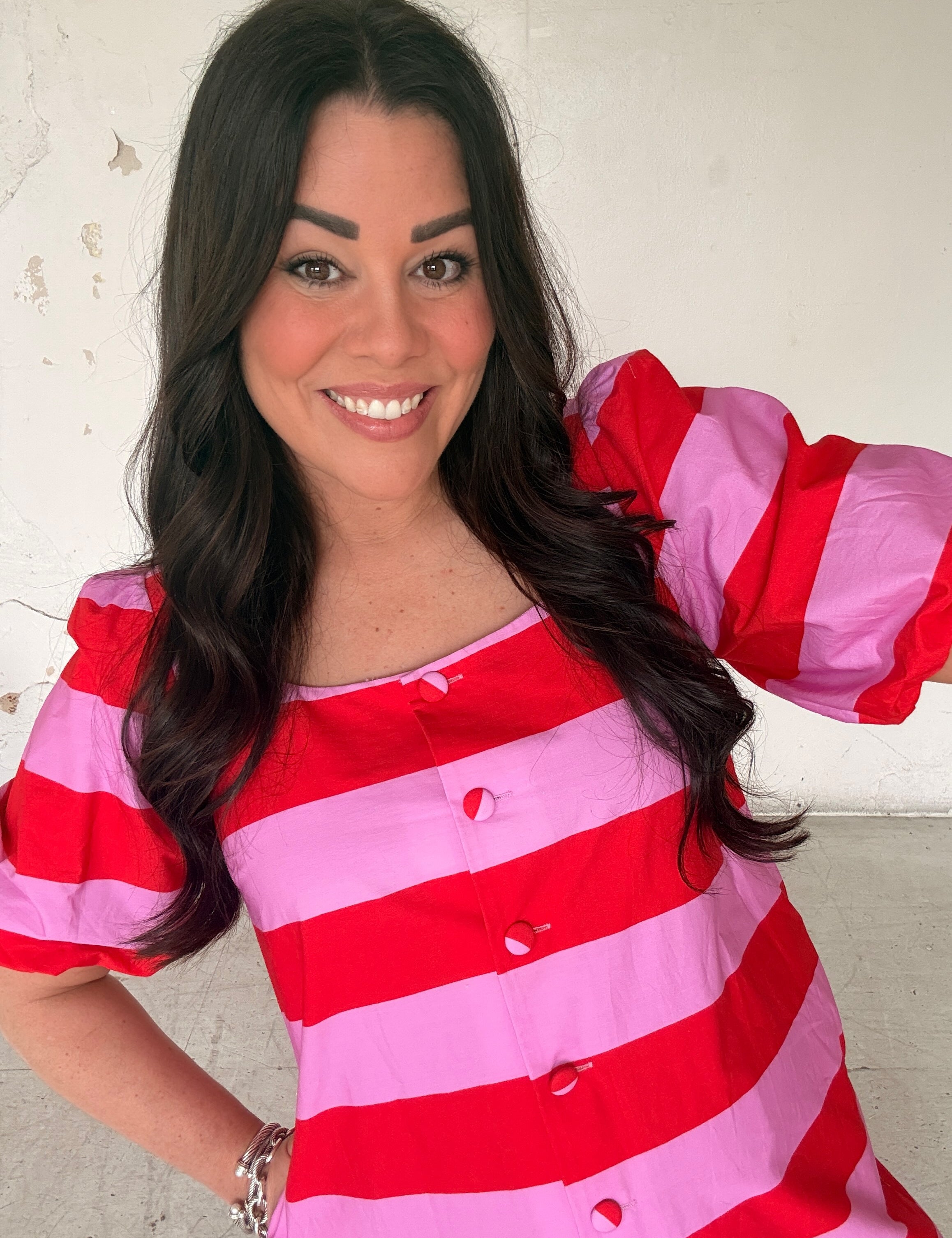 Bright Side Stripe Dress
