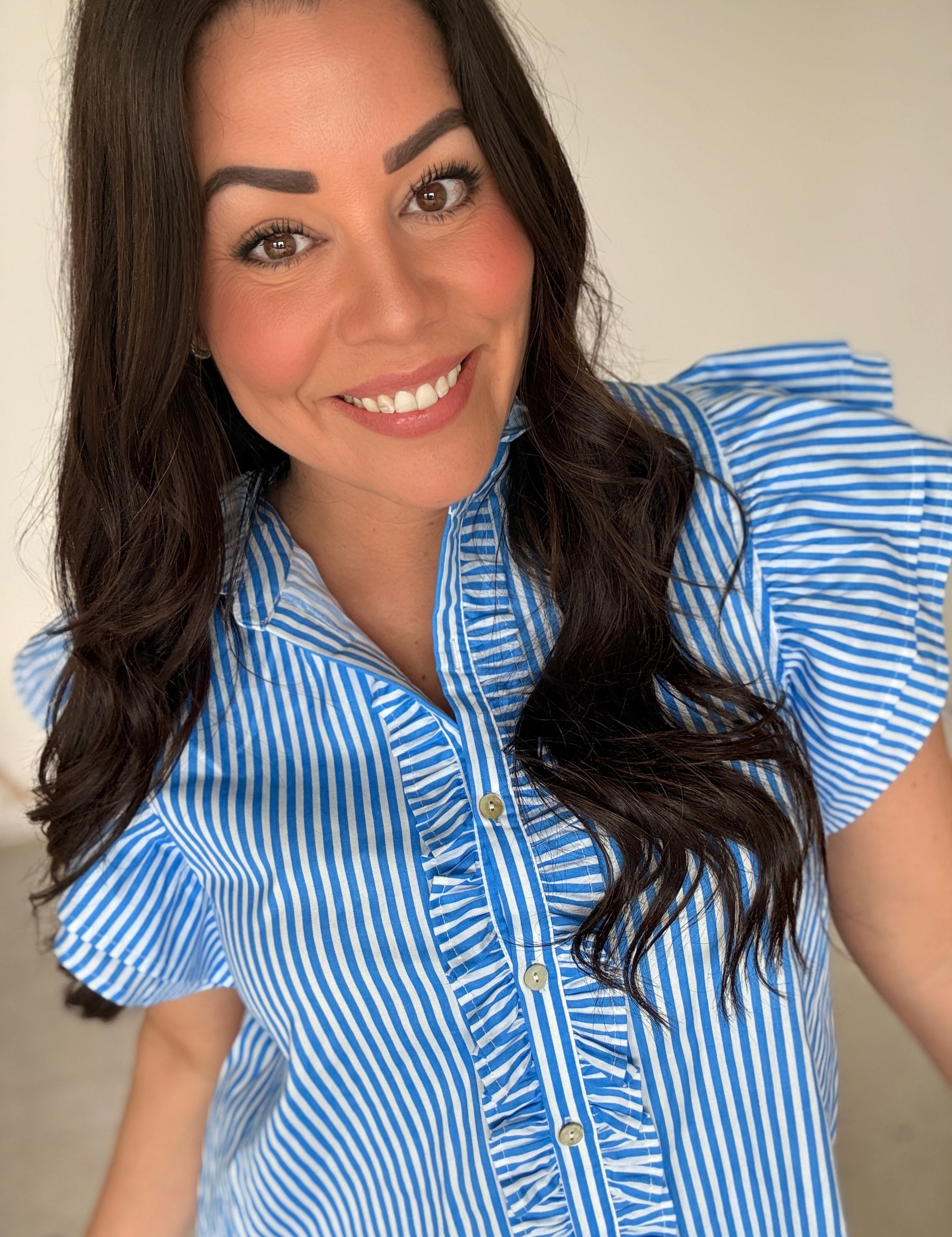 Oceanview Stripe Top