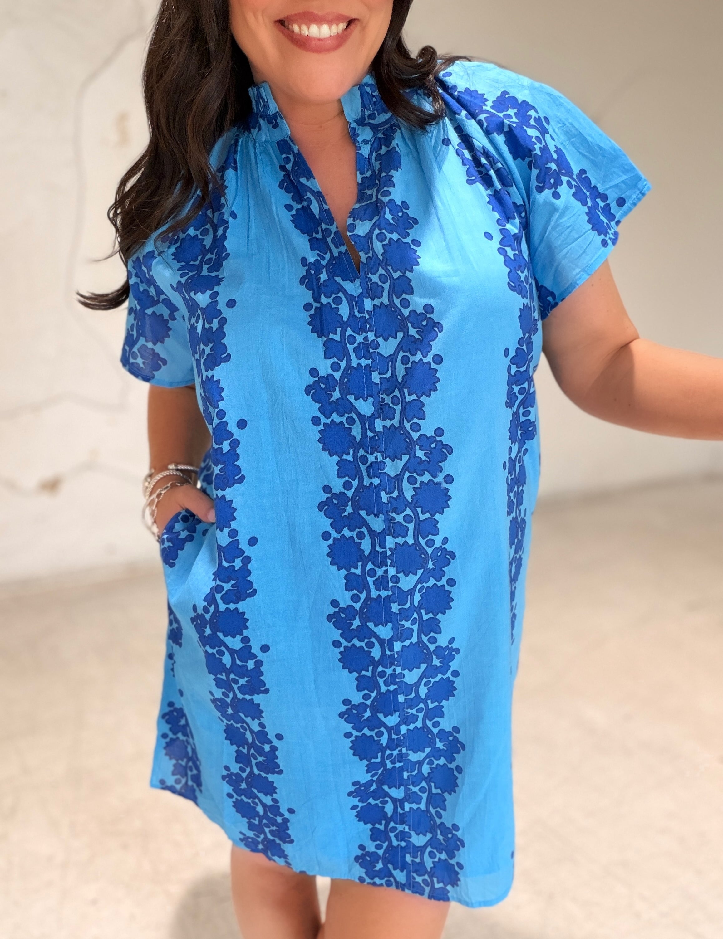 Harbor Bloom Dress by THML