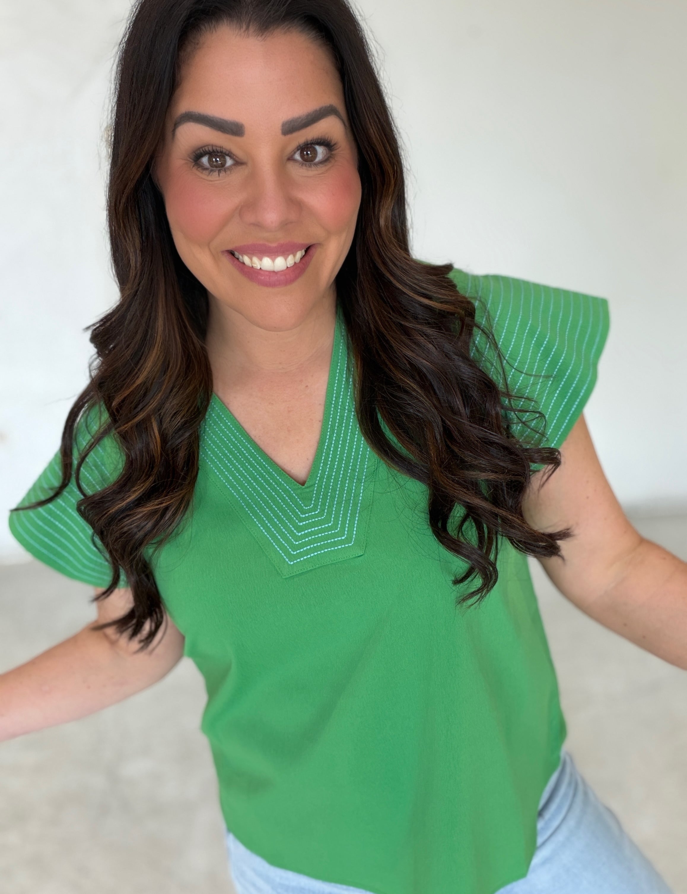 The Green Light Top