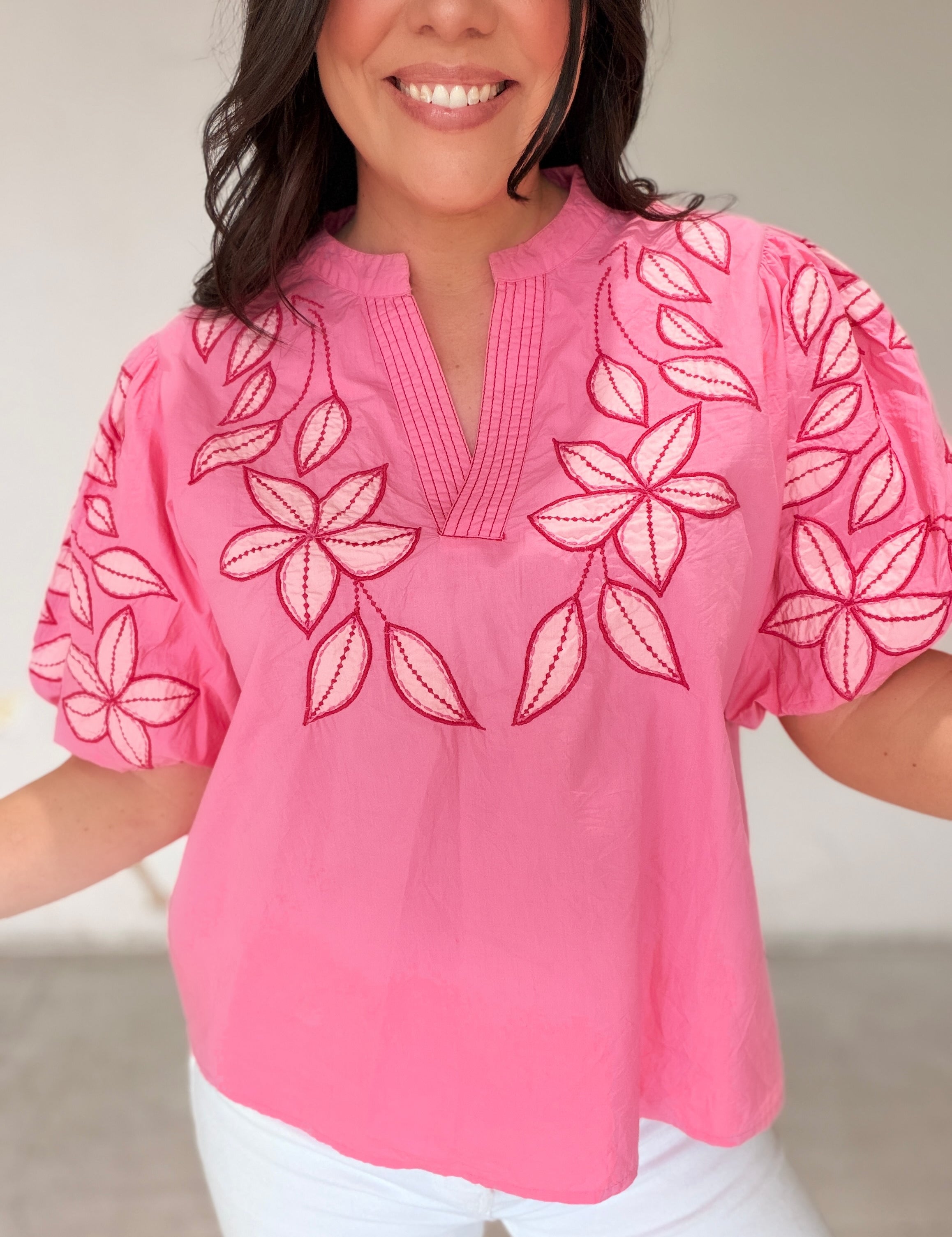 Rosalie Bloom Top by THML