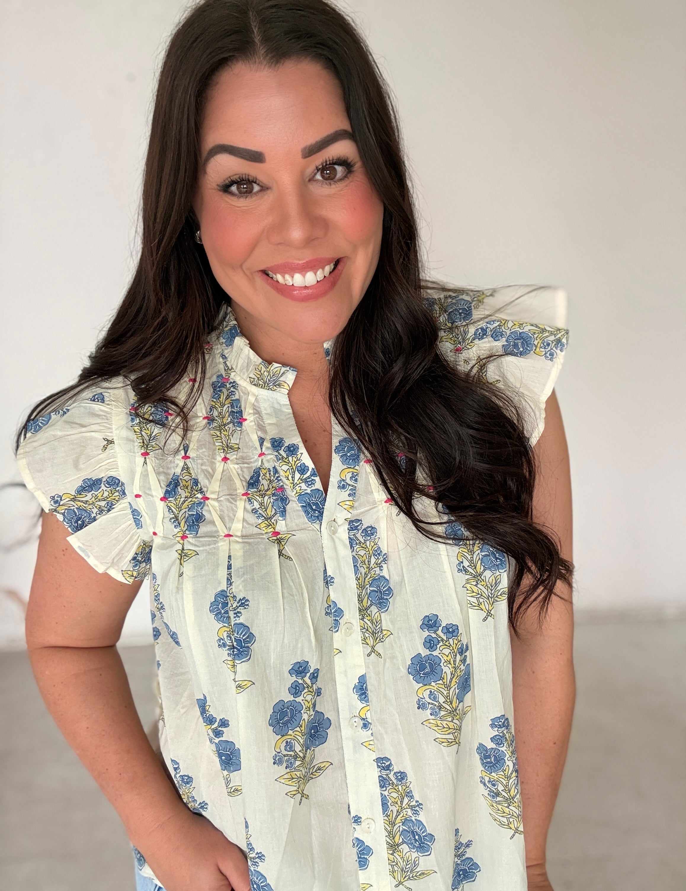 Sweet Bloom Top by THML