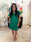 On The Green Dress