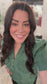 Emerald Eyelet Blouse